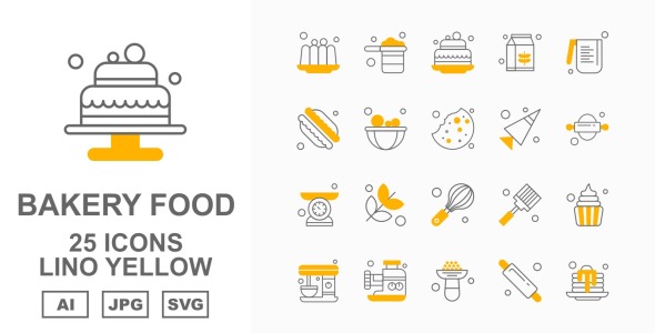 Набор иконок на тему food