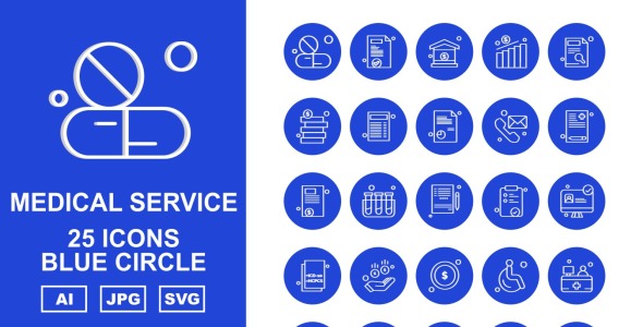 Набор иконок на тему medical