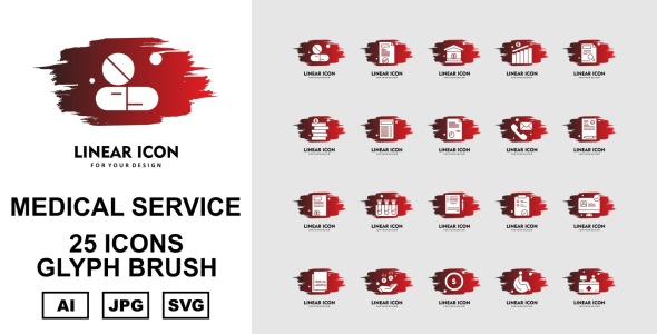 Набор иконок на тему medical