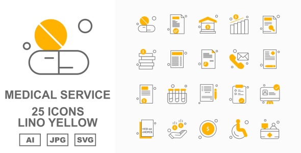 Набор иконок на тему medical