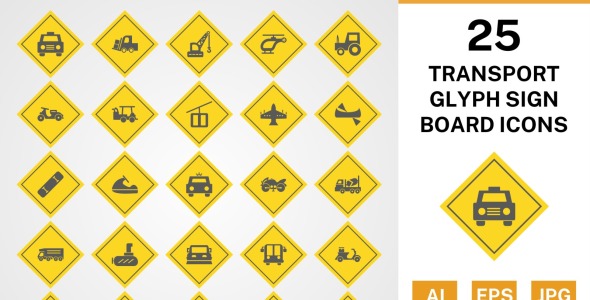 Набор иконок на тему transport