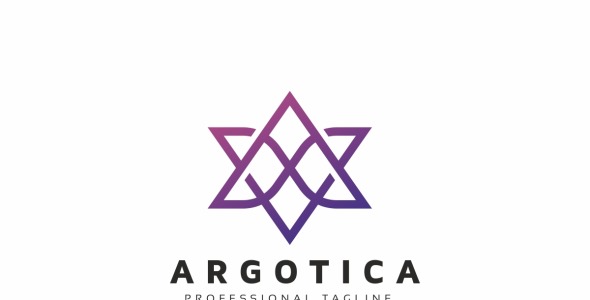 Шаблон логотипа на тему графика