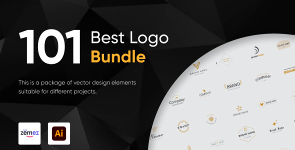 Шаблон логотипа на тему бизнес услуги