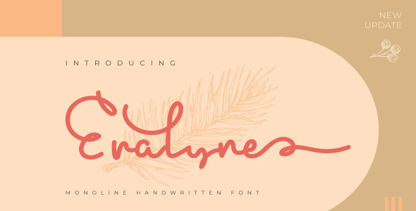 Шрифт на тему графика