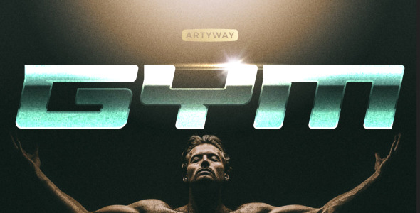 Шрифт на тему графика