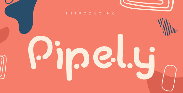 Шрифт на тему графика