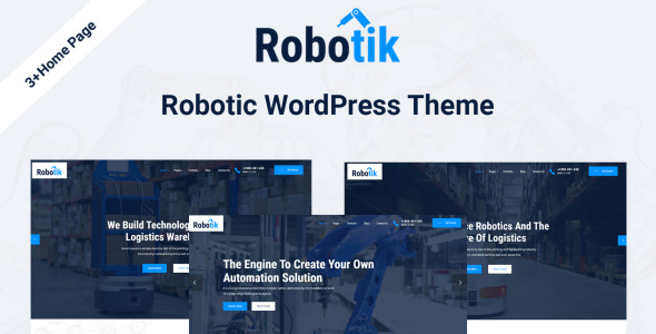 роботизированная автоматизация wordpress тема