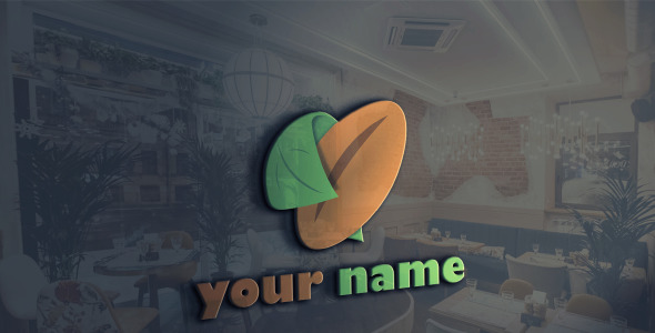 Шаблон логотипа на тему графика