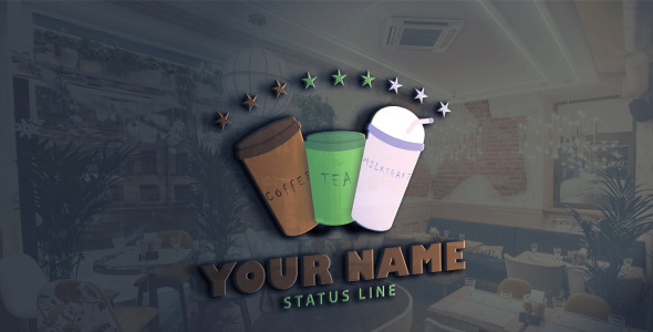 Шаблон логотипа на тему графика