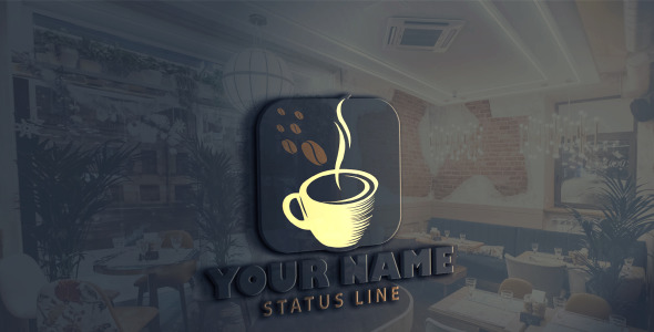 Шаблон логотипа на тему графика