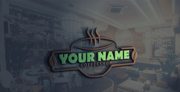 Шаблон логотипа на тему графика