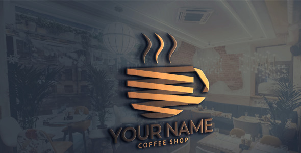 Шаблон логотипа на тему графика