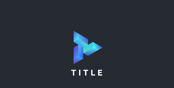 Шаблон логотипа на тему графика