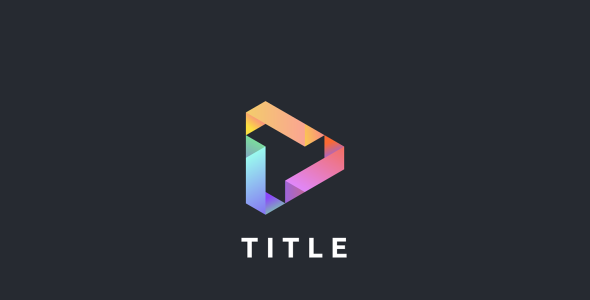 Шаблон логотипа на тему графика