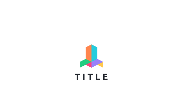 Шаблон логотипа на тему графика