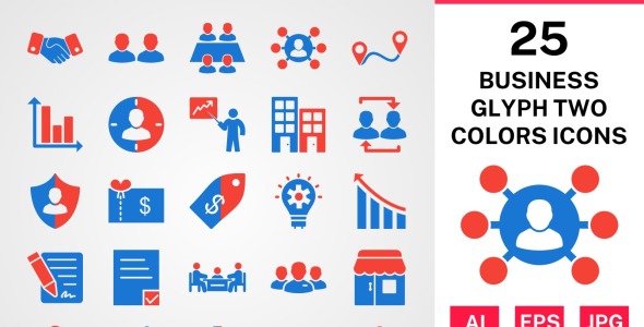 Набор иконок на тему business