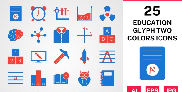 Набор иконок на тему science