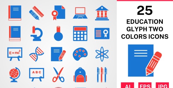 Набор иконок на тему science