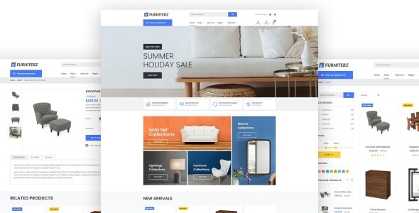 commerce Website Template