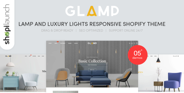 Lamp &amp; Luxury Lights Responsive Shopify Theme