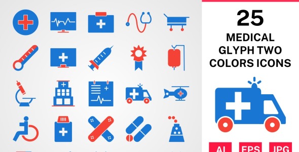 Набор иконок на тему medical