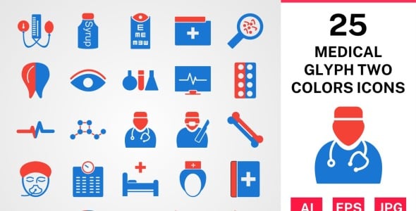 Набор иконок на тему medical