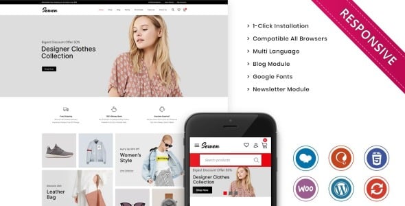 The Mega Fashion Store WooCommerce Theme