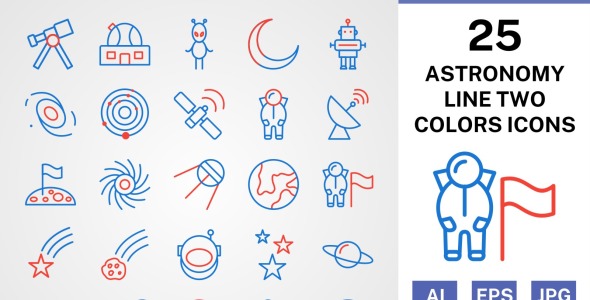 Набор иконок на тему science