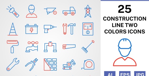 Набор иконок на тему industrial