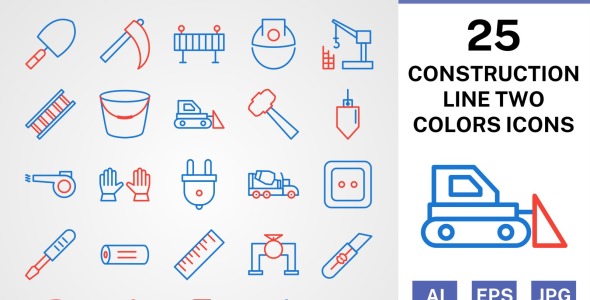 Набор иконок на тему industrial