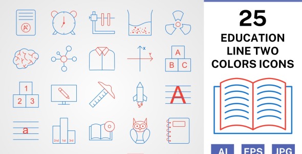 Набор иконок на тему science