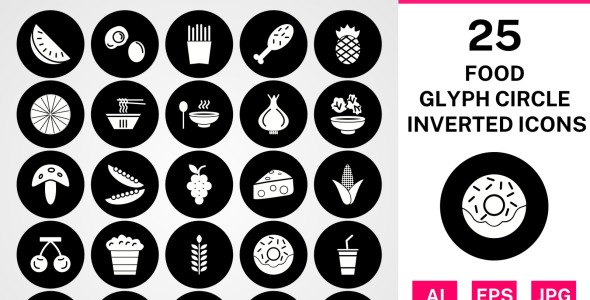 Набор иконок на тему food