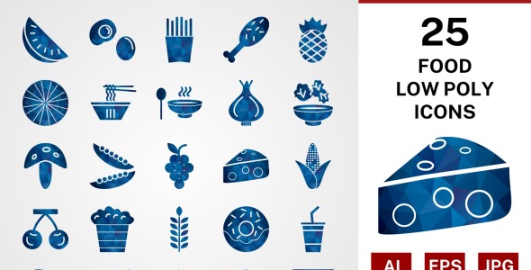 Набор иконок на тему food