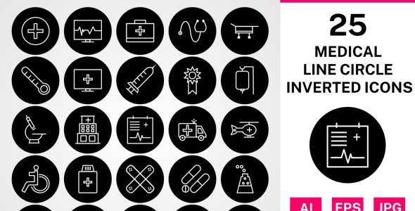 Набор иконок на тему medical