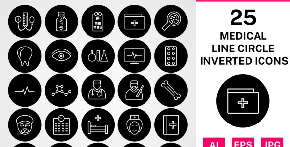 Набор иконок на тему medical