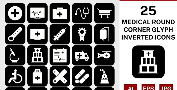 Набор иконок на тему medical