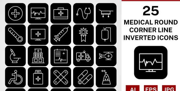 Набор иконок на тему medical