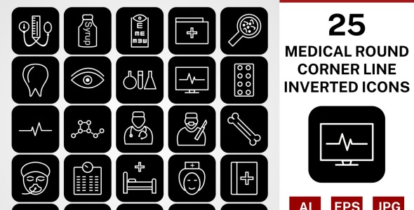 Набор иконок на тему medical