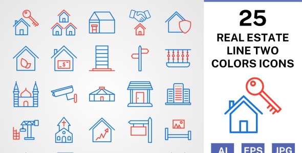 Набор иконок на тему city