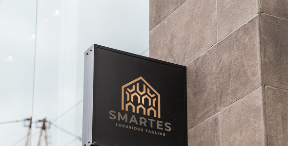 Шаблон логотипа на тему графика