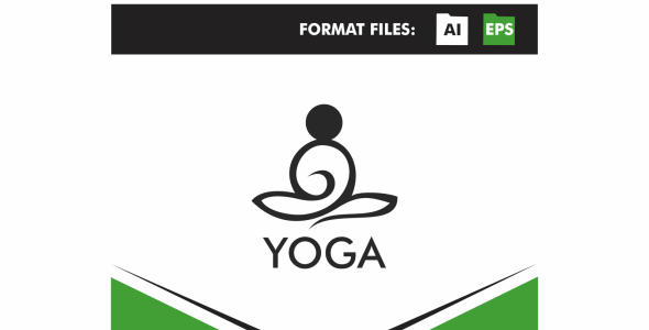 Шаблон логотипа на тему графика