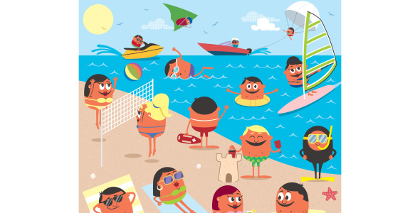 Иллюстрация на тему графика