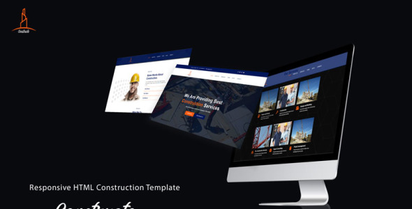 Construction Website Template