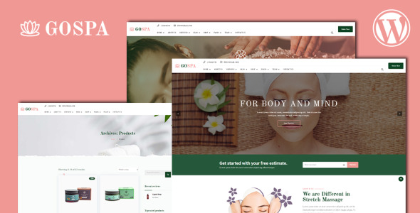 салон красоты и спа услуги wordpress тема