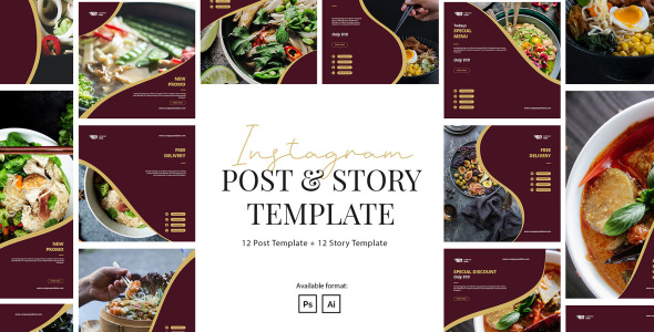 Шаблон для соцсетей на тему графика