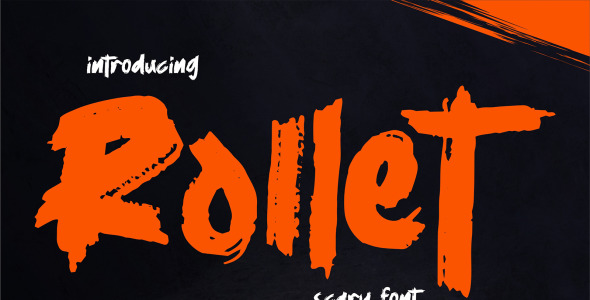 Шрифт на тему графика