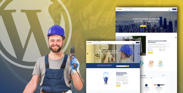 электрические услуги тема woocommerce