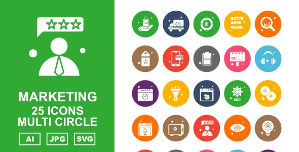 Набор иконок на тему culture