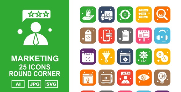 Набор иконок на тему culture