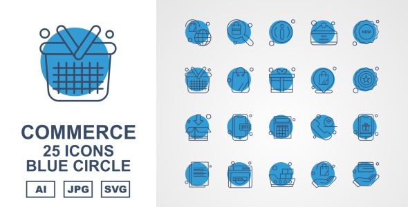 Набор иконок на тему shopping